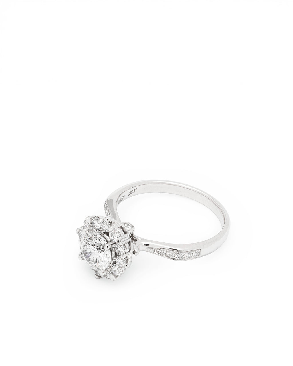 Aurora Blossom Halo Ring