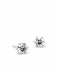 Eclat Iris – Classic 2.00ct Round Lab-Grown Diamond Stud Earrings