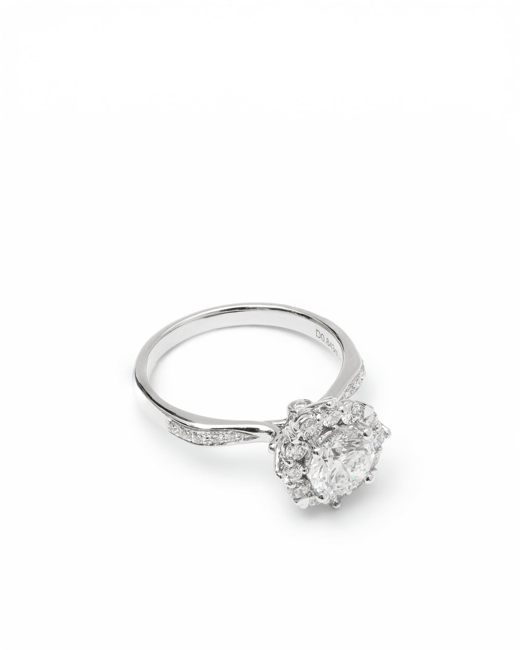 Aurora Blossom Halo Ring