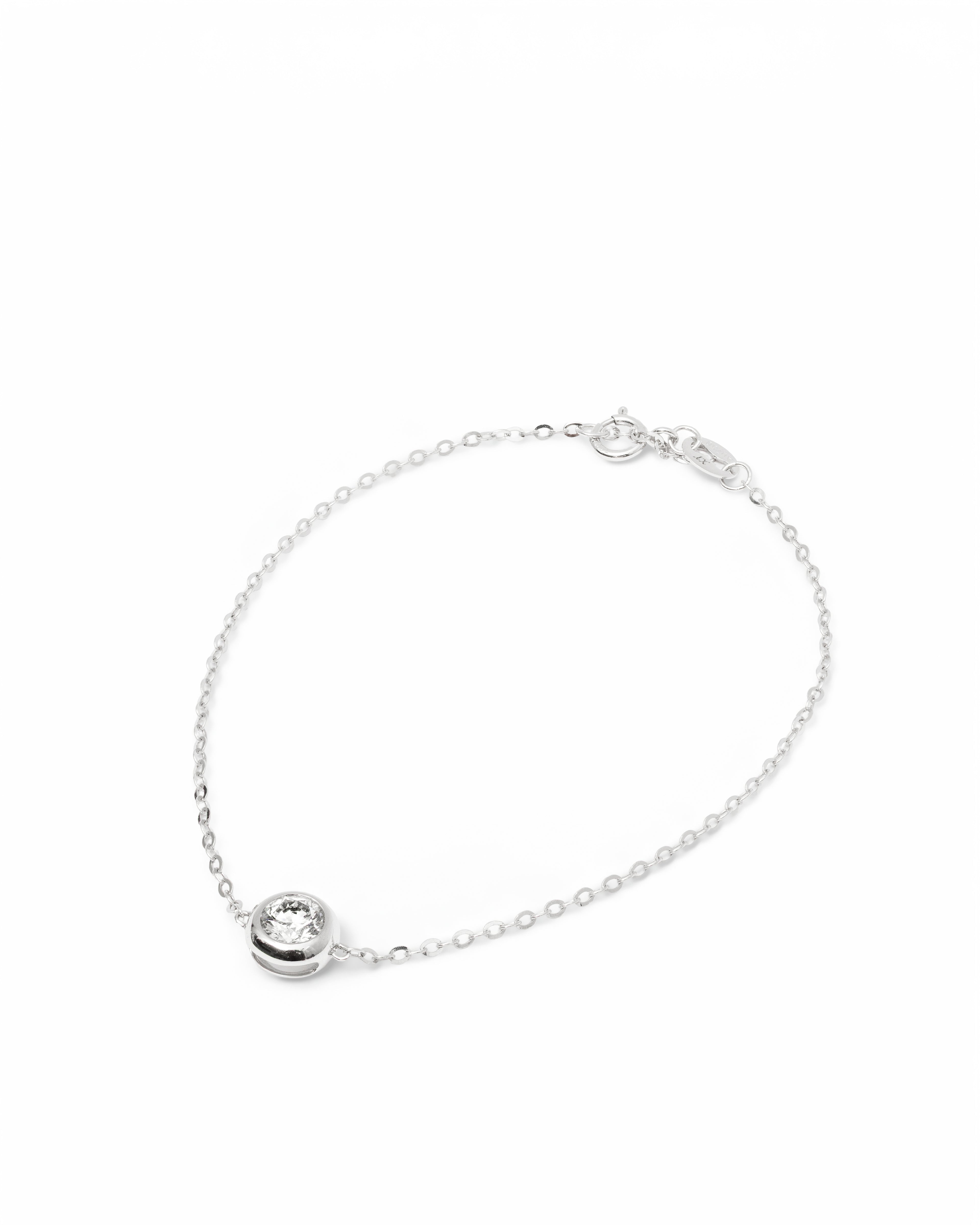 Lumière Solo Diamond Bracelet – 0.30ct Lab-Grown Diamond in 14K Gold