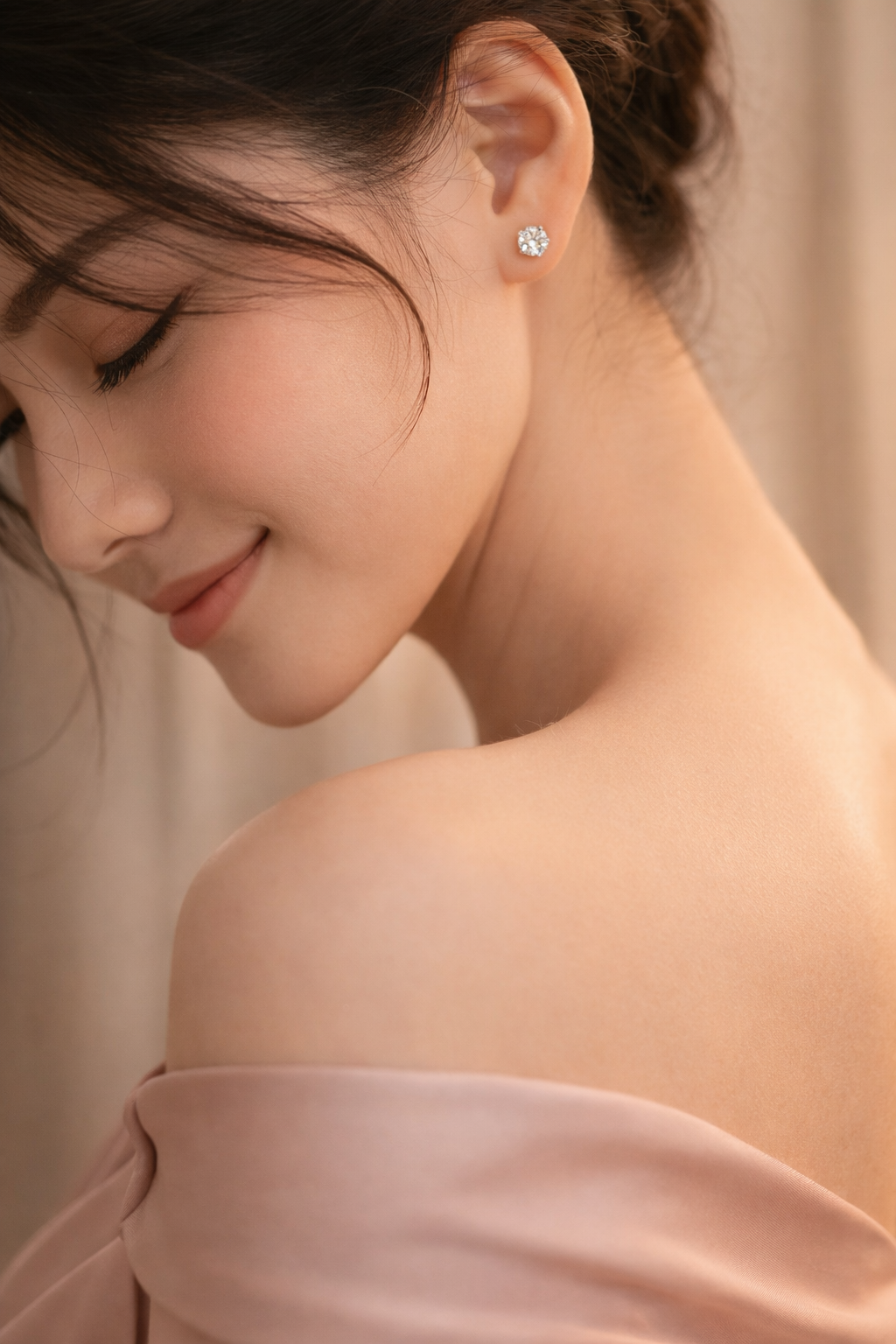 Eclat Iris – Classic 2.00ct Round Lab-Grown Diamond Stud Earrings